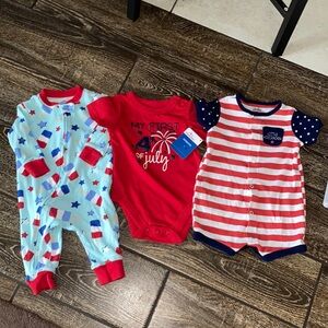 4th of July baby bundle